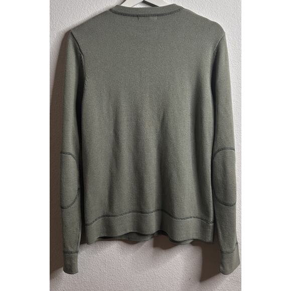 Duluth Trading Womens Small Wool Blend Cardigan Sweater Green - Picture 5 of 5